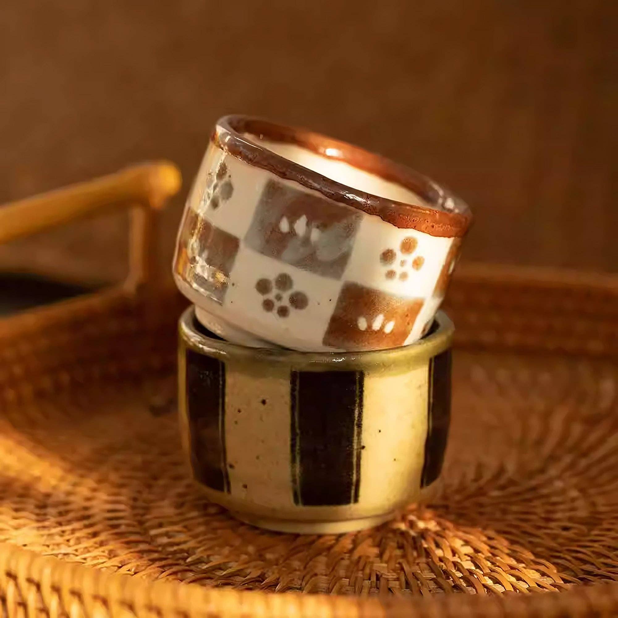 MinoCraft - Wholesale Coffee/Tea Cup - Minoyaki stoneware tea or sake cup2