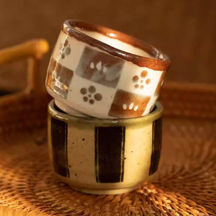 MinoCraft - Wholesale Coffee/tea cup - Minoyaki stoneware tea or sake cup2