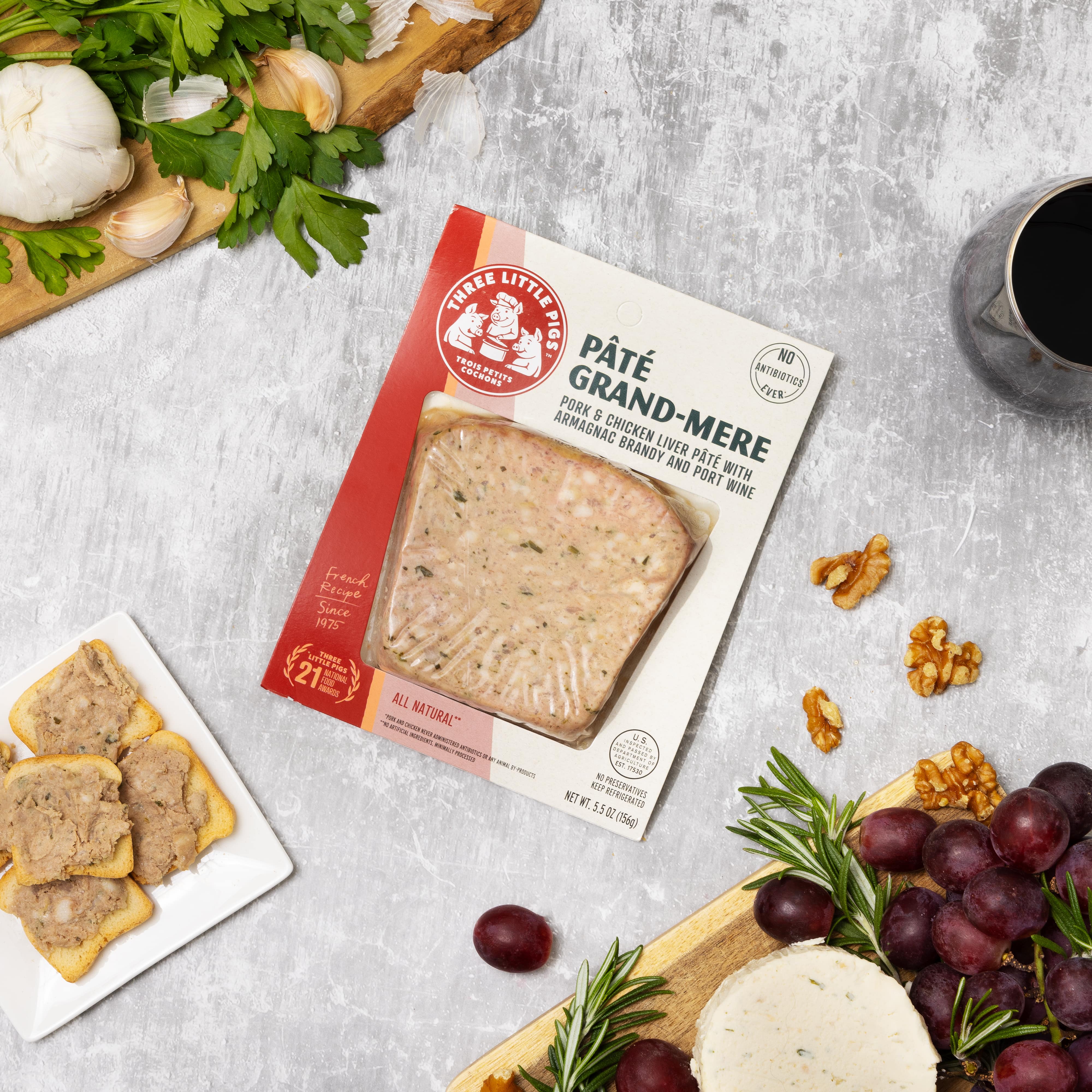 Three Little Pigs - Wholesale Tapenade - Pâtè Grand-Mère