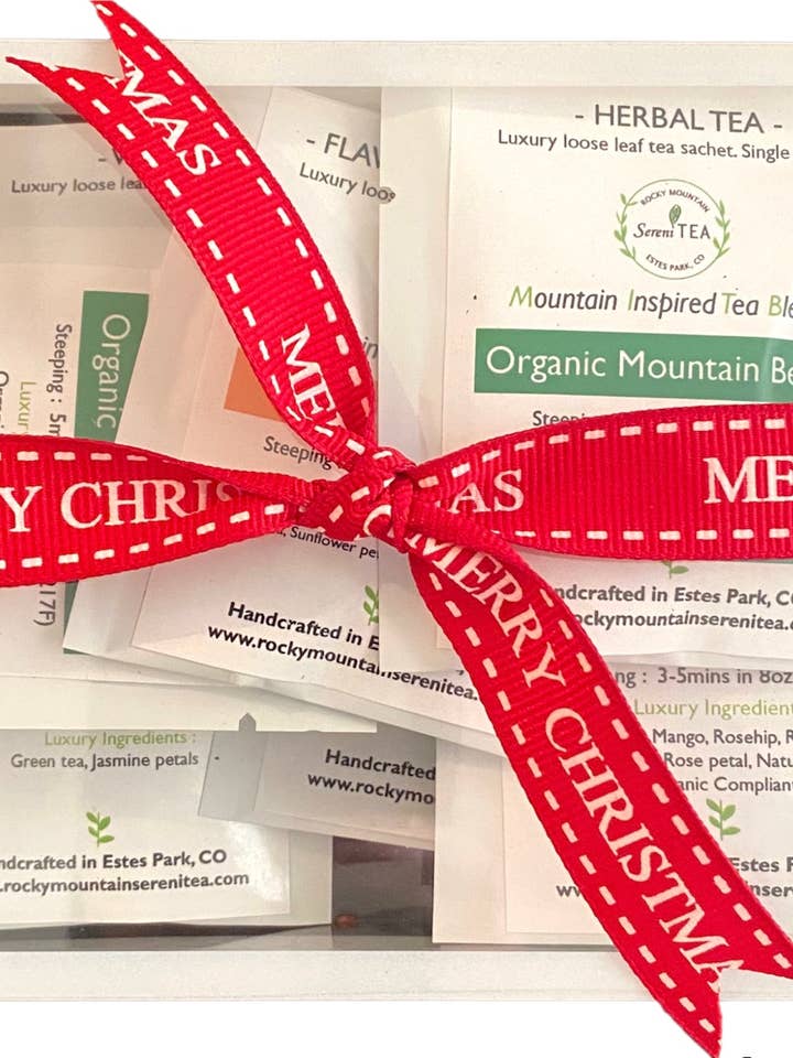 Weihnachtsgeschenkset - Verschiedene Teesorten für den Großhandel von Rocky Mountain SereniTEA