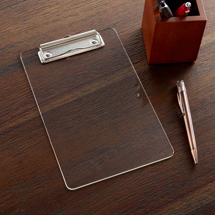 Huang Acrylic - Wholesale Clipboard - Clear Acrylic Clipboard3