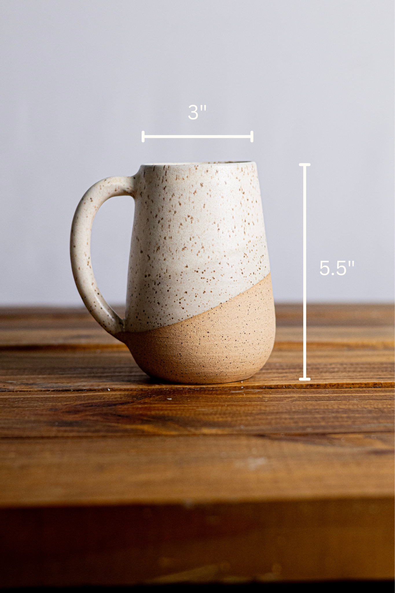 Hands On Ceramics - Wholesale Coffee Mug - Ceramic Tall Round-Bottom Mug - 16 ounce mug5