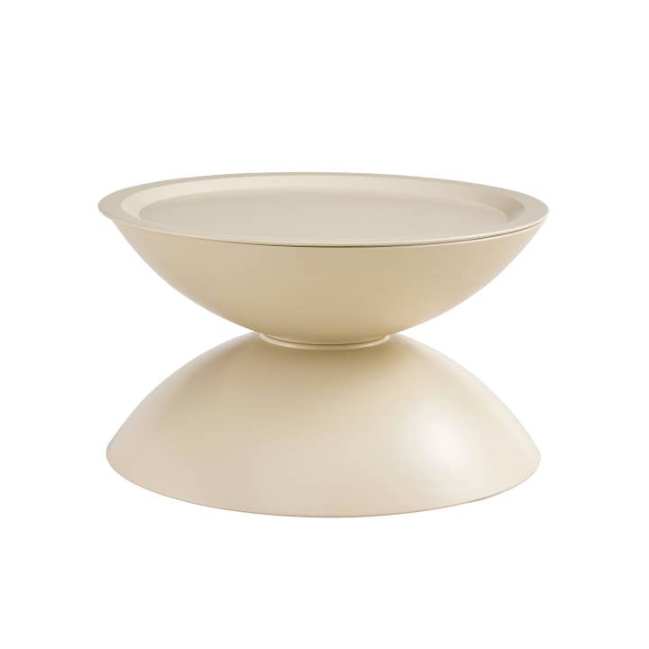 BlakOutlet - Wholesale Coffee Table - Set of 2 Milk White Coffee Table and End Table With Storage.5