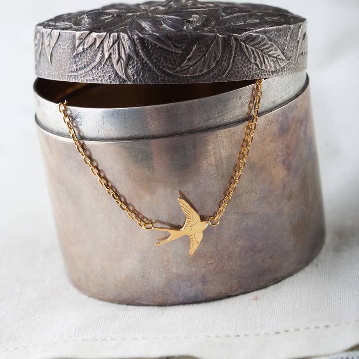 Amanda Coleman Jewelry - Wholesale Pendant/Charm Necklace - Swallow Pendant3