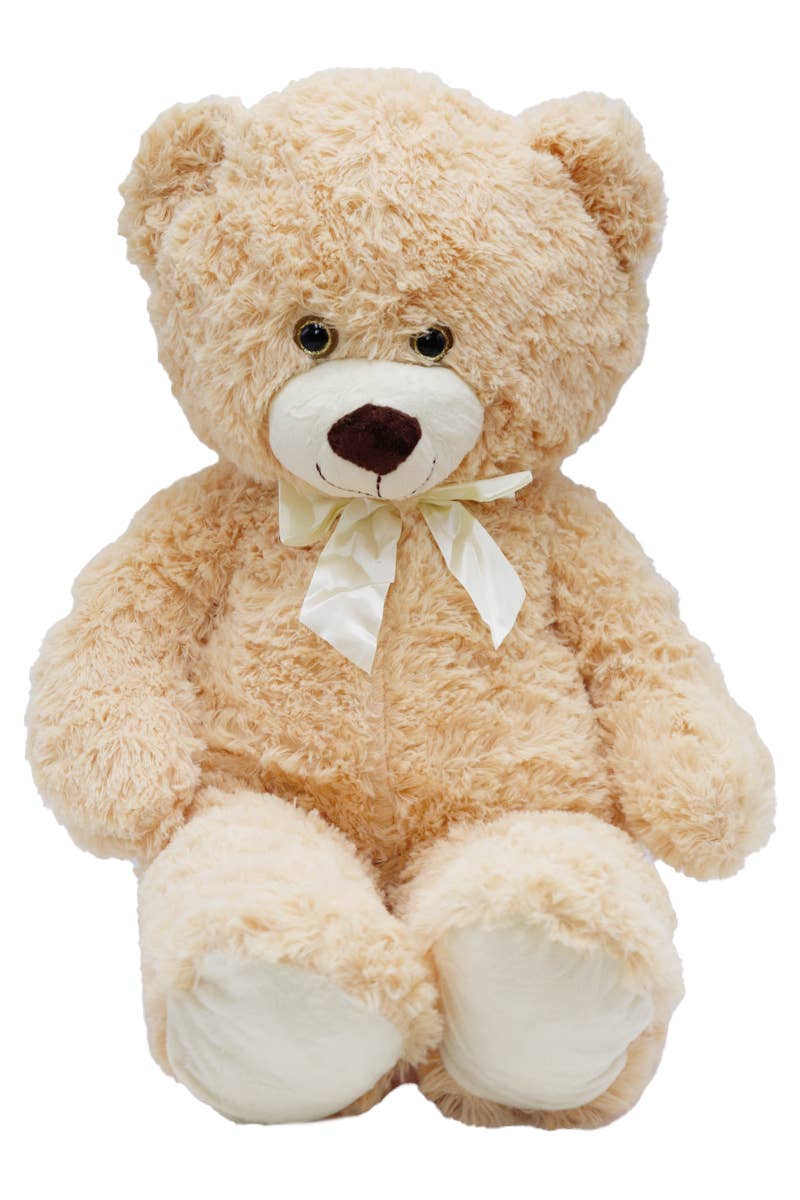 BEIGE Knuffelbeer knuffelknuffel met pluizige vulling - 31 inch voor groothandel op Faire2