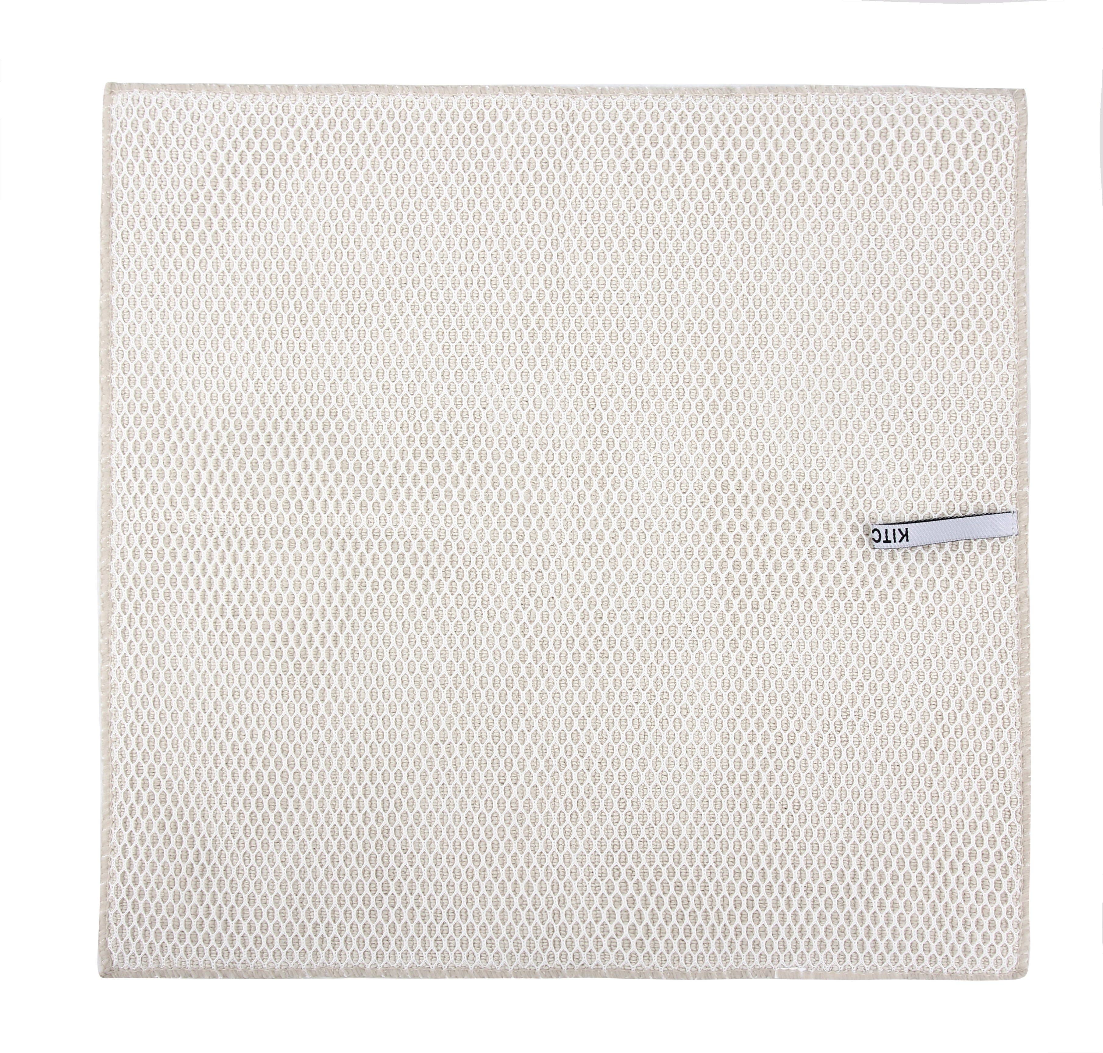 Caqui Panos de prato extra fortes com esfoliante de malha, pacote com 3, cáqui para venda a revendedores na Faire6