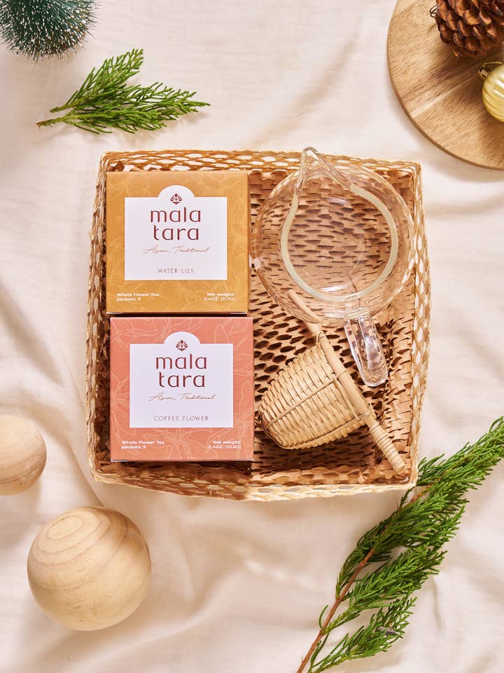 Signature Tea Celebration Gift Box for wholesale by Mala Tara