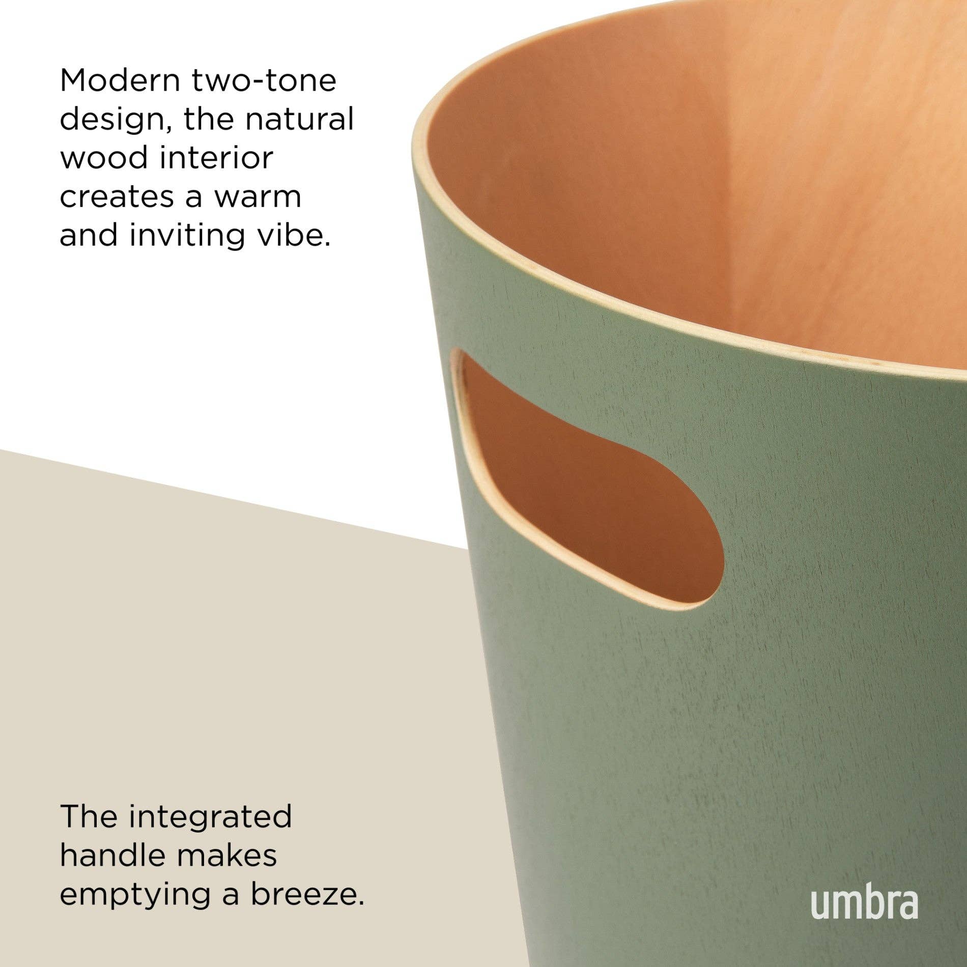 Umbra (CAN) - Wholesale Trashcan/Trash Bin - Woodrow Trash Can25