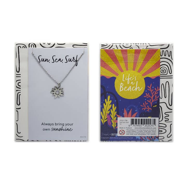 Tarjeta de joyería Sea Sun Surf 10 para venta al por mayor de Diesel & Dutch