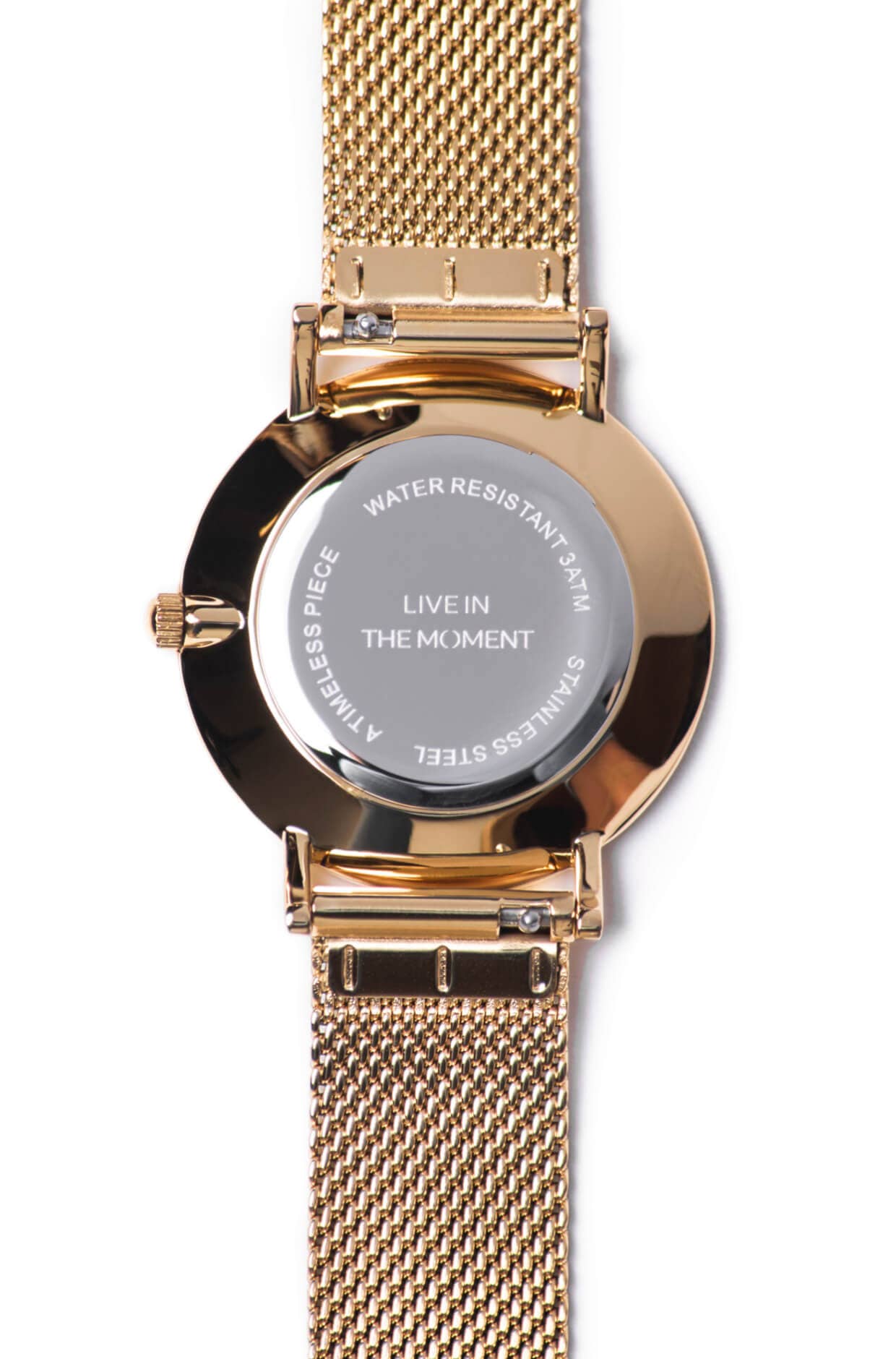 The Watch Now - Vente Montre – femme - The Watch Now Collection exclusive : Montre à bracelet maille dorée3