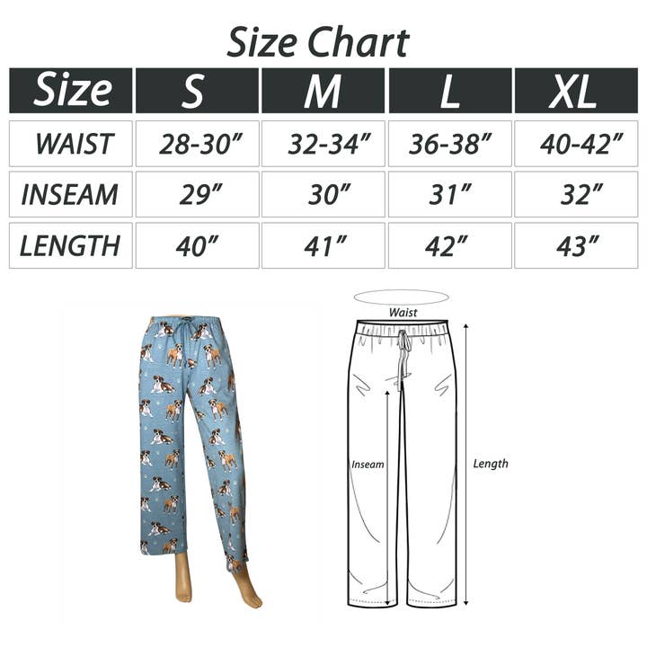 E&S Pets - Wholesale Sleepwear Bottom - Women's - Boxer Pajama Bottoms - Pet Lover Pajama Pants4