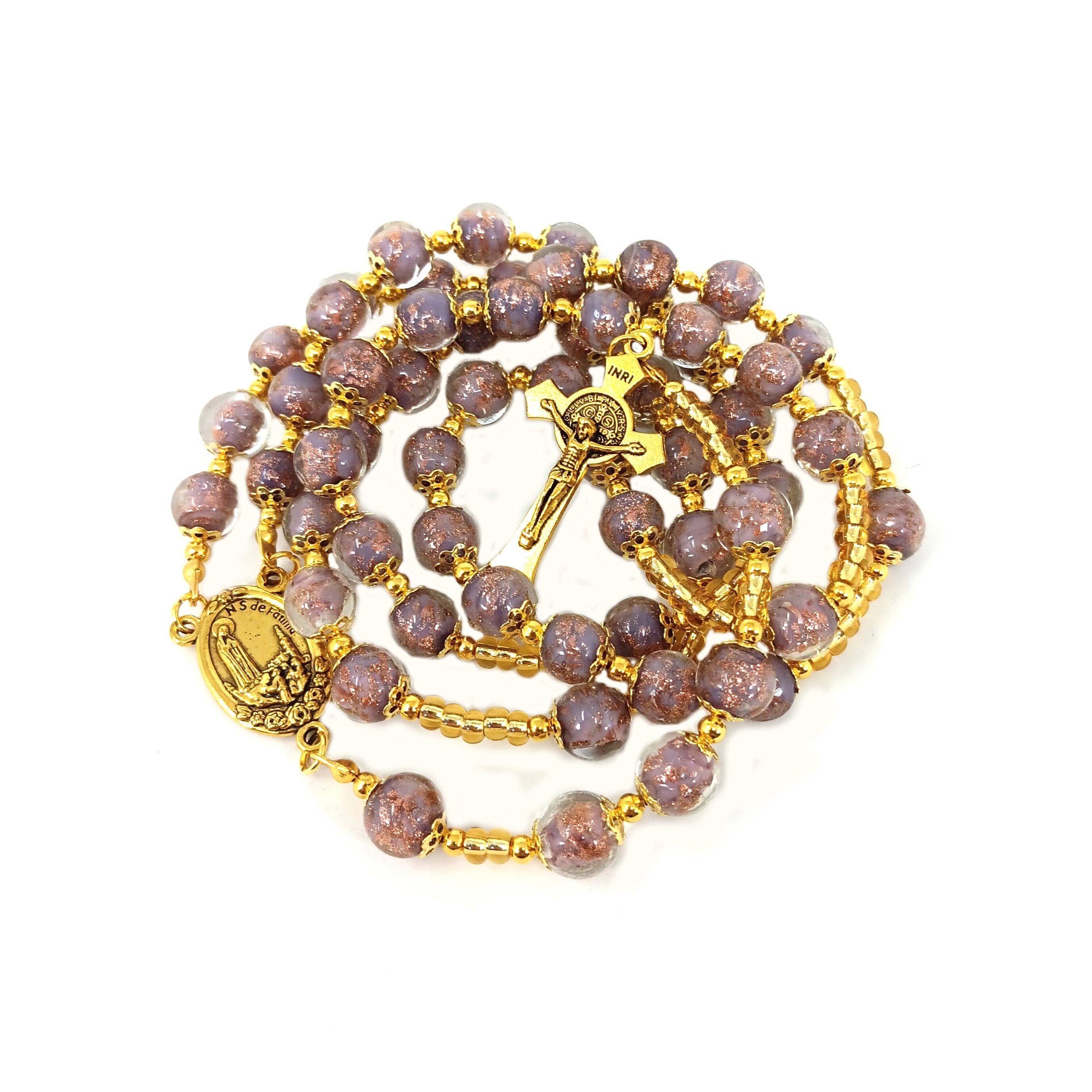 ALBATROS S.R.L. - Wholesale Beaded/Pearl Necklace - MURANO glass bead ROSARY fashion gift idea elegant jewelry3