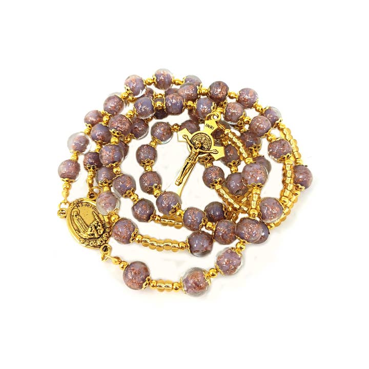 ALBATROS S.R.L. - Wholesale Beaded/Pearl Necklace - MURANO glass bead ROSARY fashion gift idea elegant jewelry3