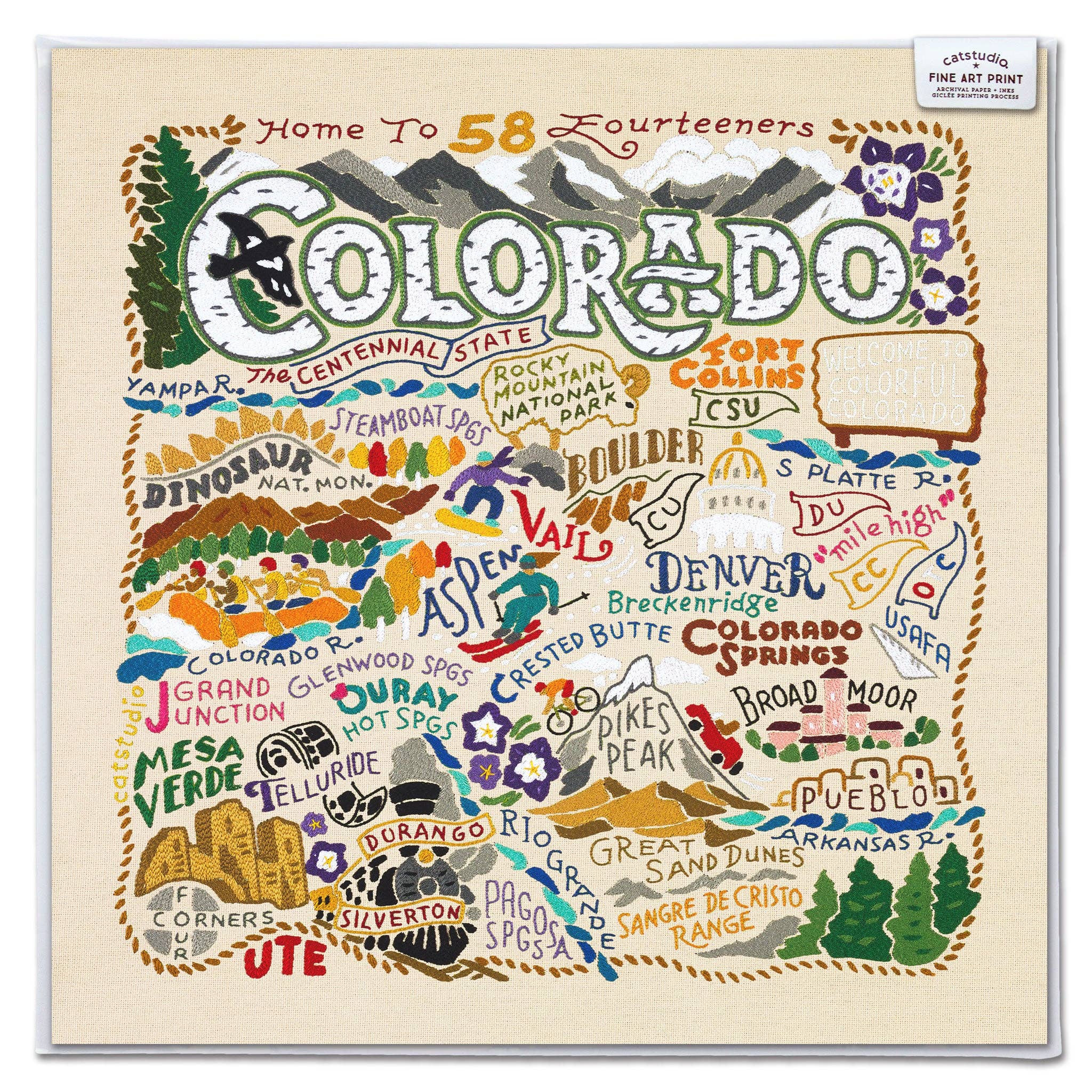 catstudio - Wholesale Art Print - Colorado Fine Art Print1