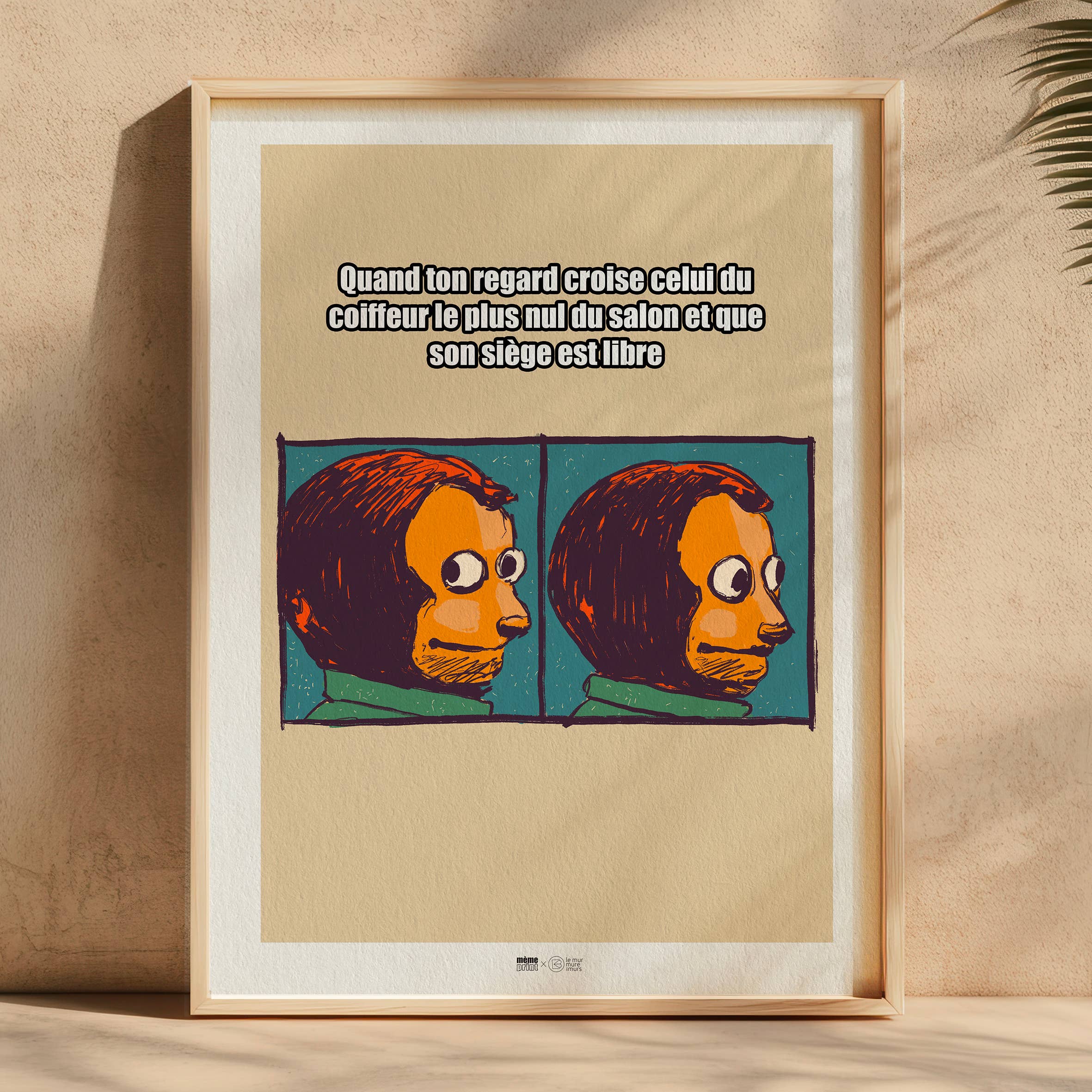 le murmure des murs - Venta al por mayor Pósteres - Muestra meme Marioneta mono color4