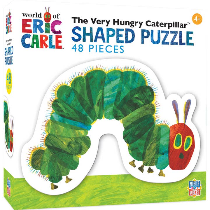 Eric Carle - The Very Hungry Caterpillar 48 Piece Shaped Puzzle for wholesale by Masterpieces Puzzles