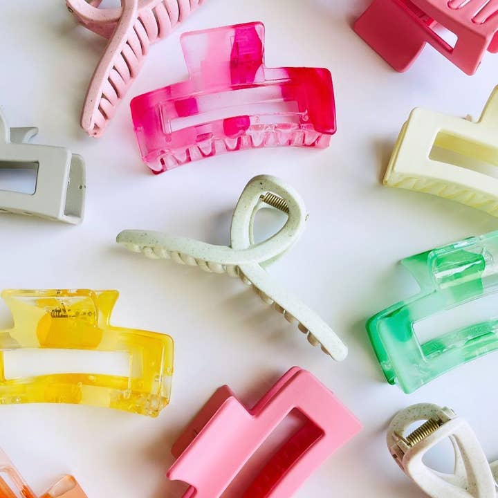 The Wildflower Company - Wholesale Hair Clip - Women's - 50 Random Hair Claw Clips Assortment