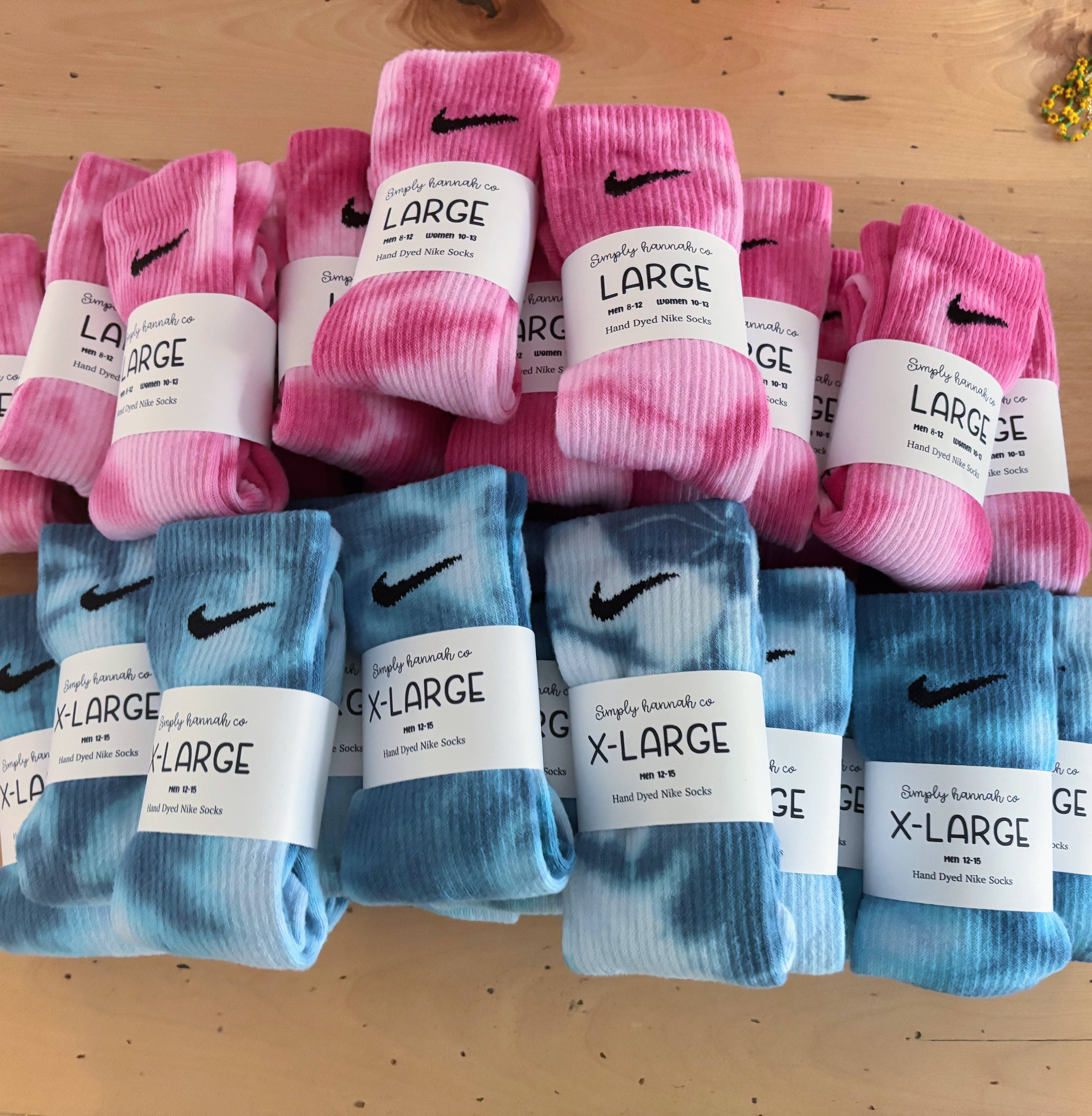 Simplyhannahco - Wholesale Socks - Unisex - Tie Dye Nike Socks5