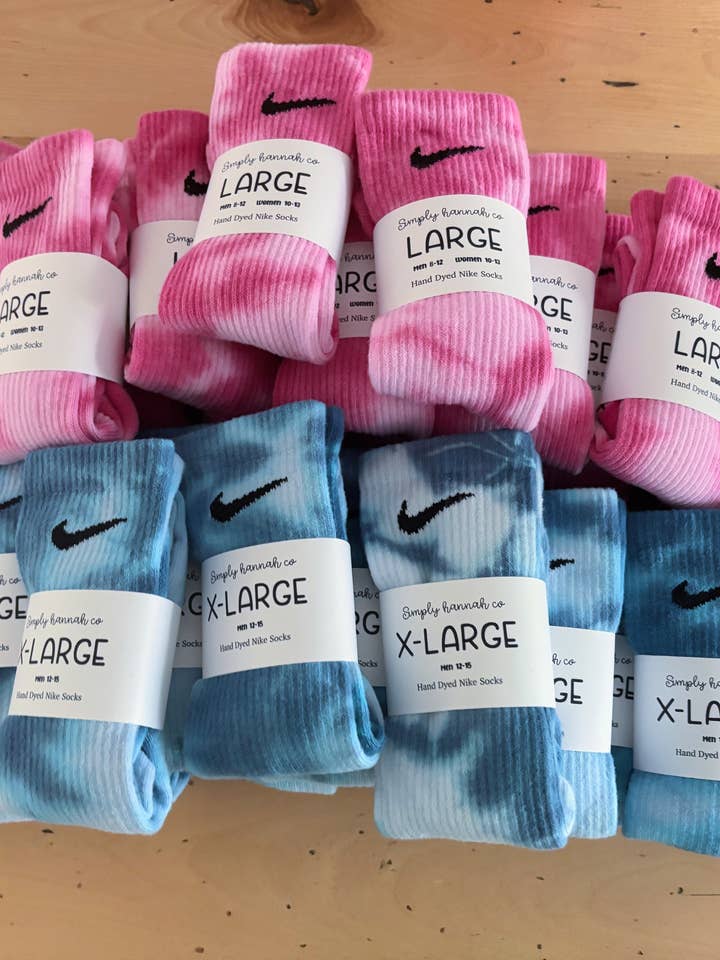 Simplyhannahco - Wholesale Socks - Unisex - Tie Dye Nike Socks5