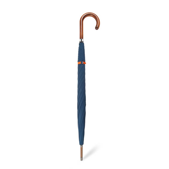 Heating & Plumbing London - Wholesale Umbrella - Unisex - British Umbrella, Beech & Maple - Mallard/Orange