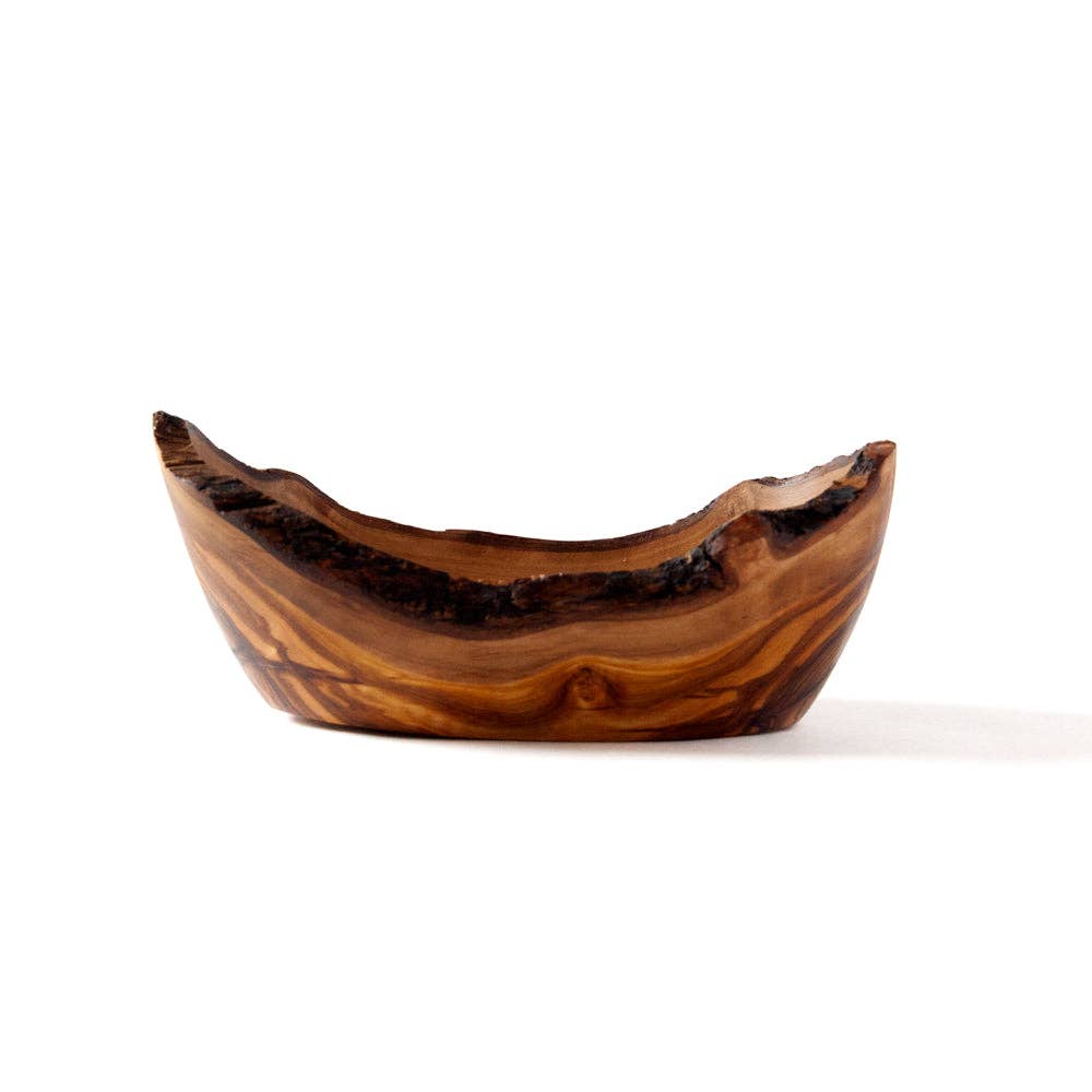Vesper & Vine - Wholesale Decorative Plate/Dish/Bowl - Medium Rustic Olive Wood Dish2