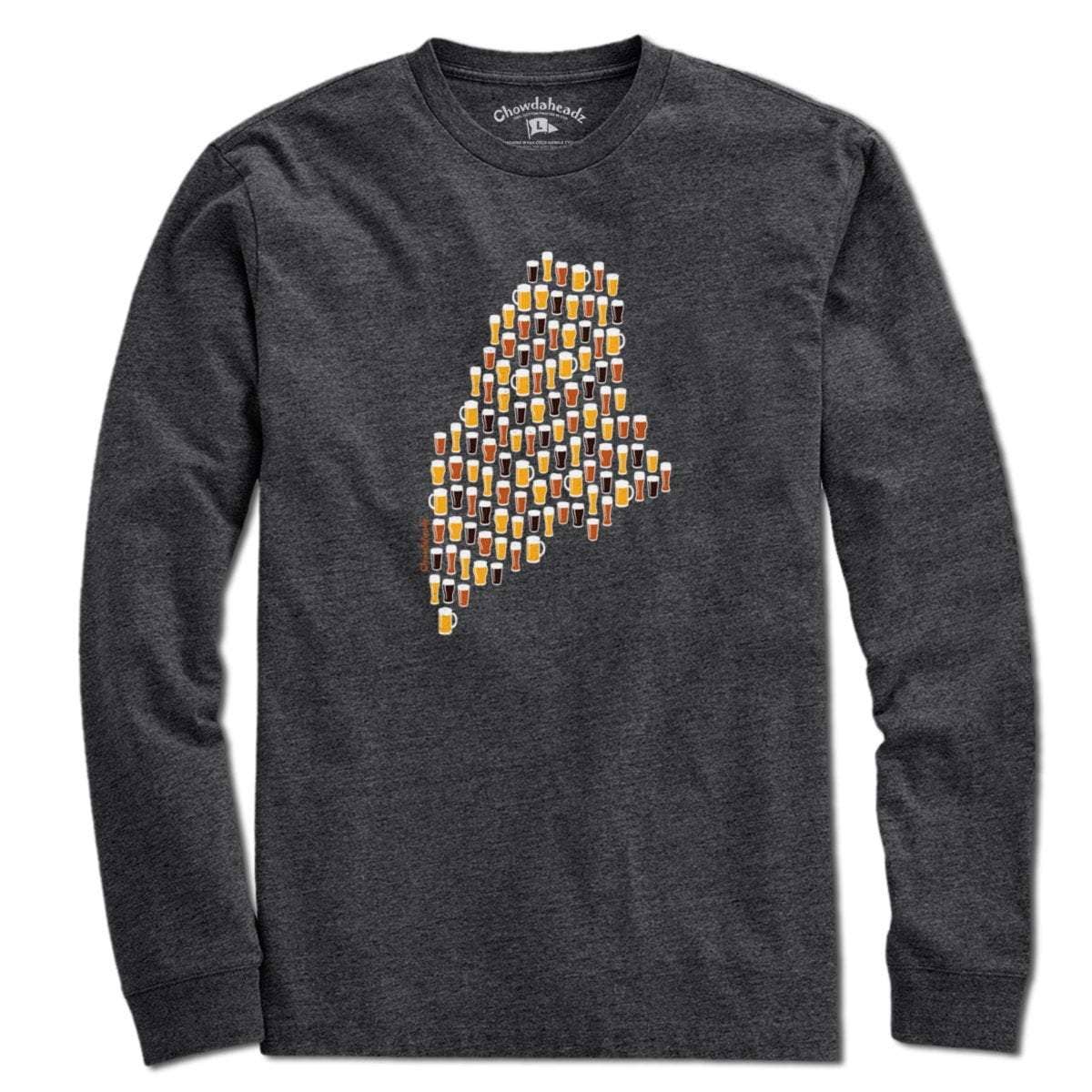 Carbone Maglietta con occhiali da birra del Maine in vendita all'ingrosso su Faire2