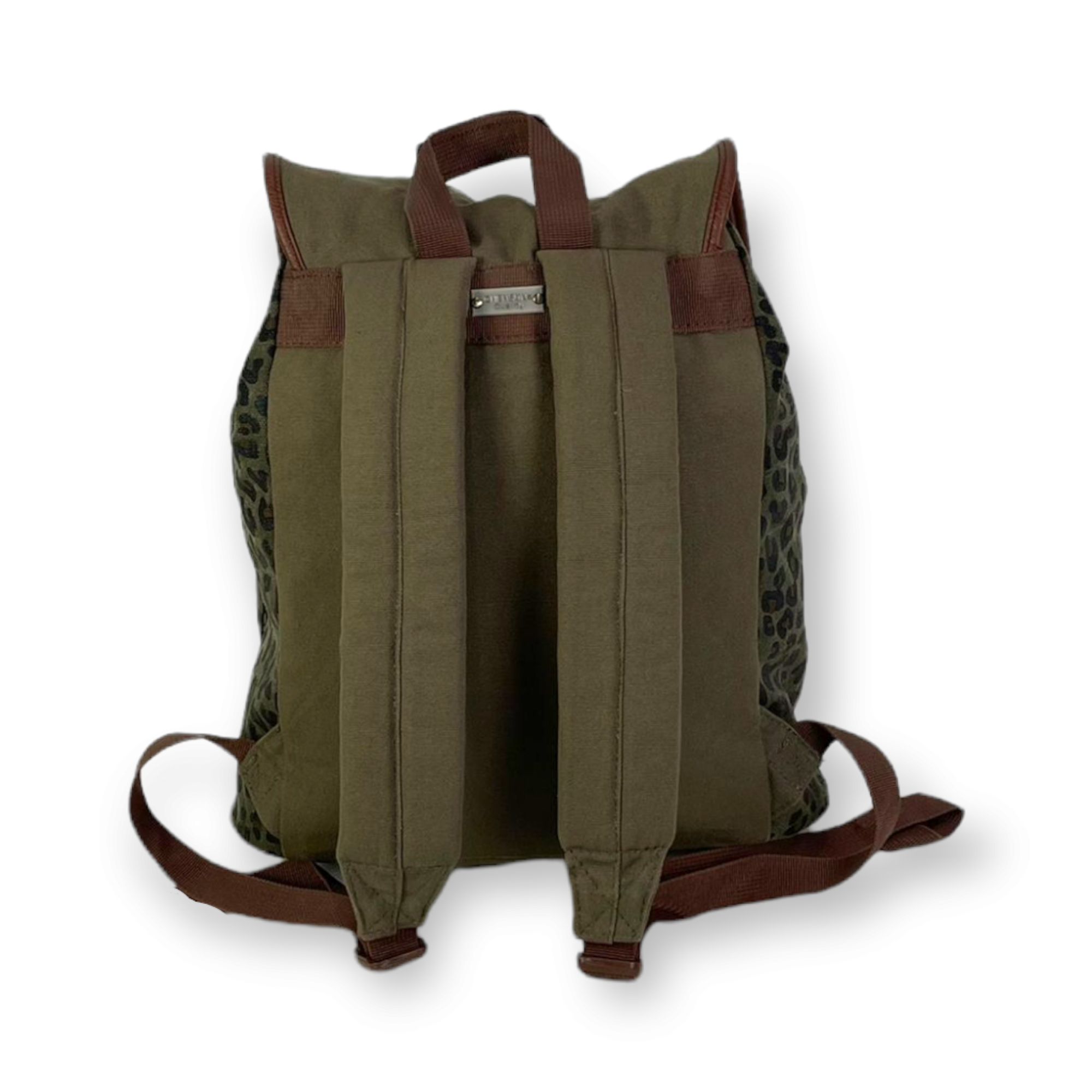 Casual College Backpack for Women with Flap, Leopard for wholesale on Faire1