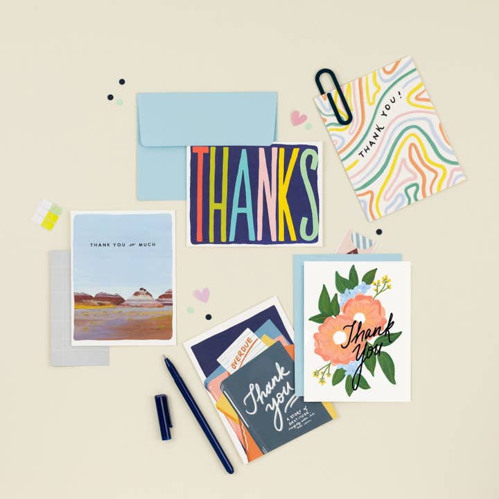 Slightly Stationery – Großhandel Dankeskarten – Überfällige Dankeskarte | Verspätete Dankeskarte