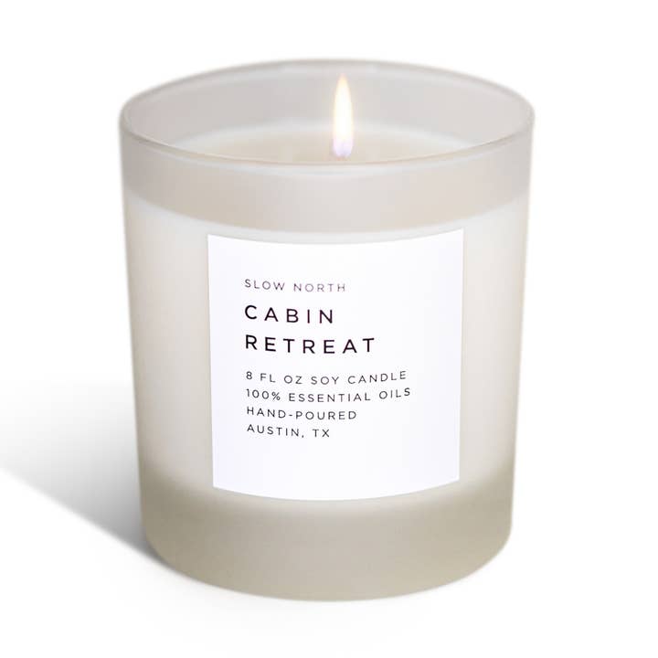 Cabin Retreat -Cedarwood, Grapefruit & Cinnamon Holiday 2025 for wholesale by Slow North