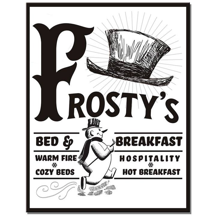 Desperate Enterprises - Wholesale Sign - Frosty's Inn