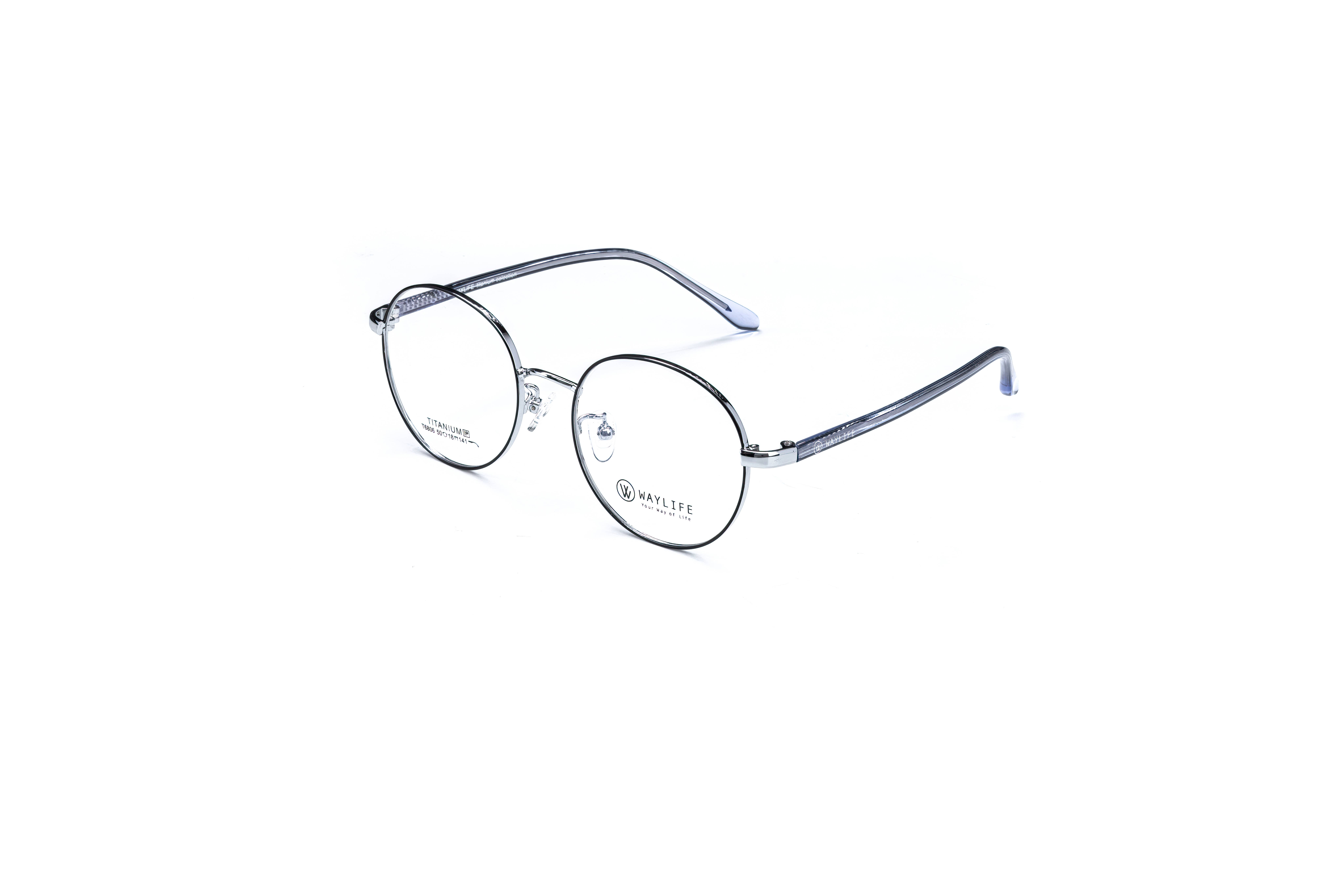 WAYLIFE - Wholesale Eyeglasses - Unisex - Unisex Optical Eyewear Glasses Frame WL T6806 - Titanium1