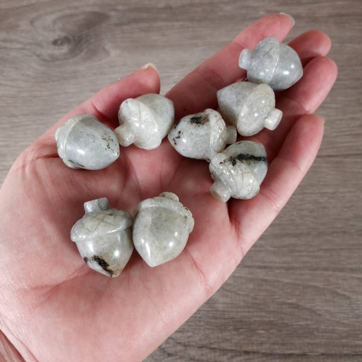 Keystone Crystals - Wholesale Spiritual Stone/Crystal - Gemstone Acorn Figurine for Spring or Autumn Decor