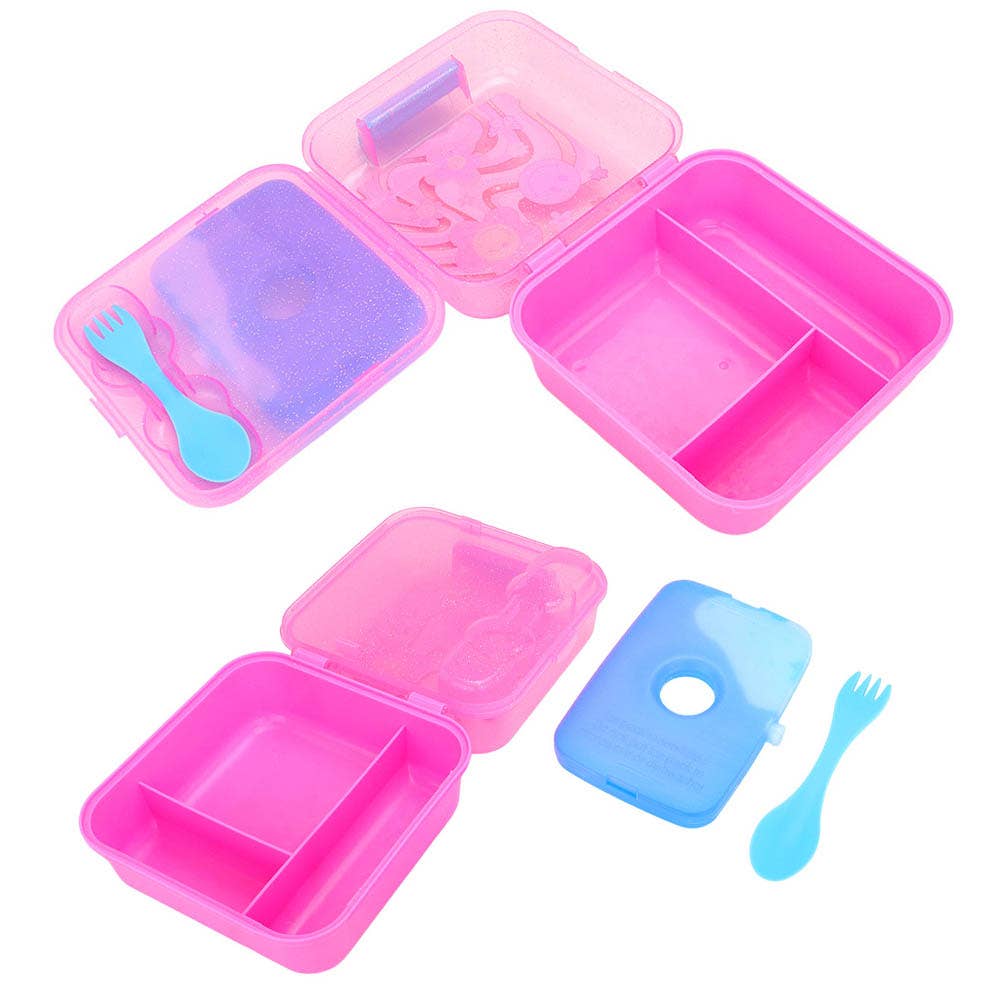 Sensibling Corp. - Wholesale Lunch Bag/Box - Kids - HOT FOCUS - Groovy Flower Lunch Buddy Box Food Container Set2