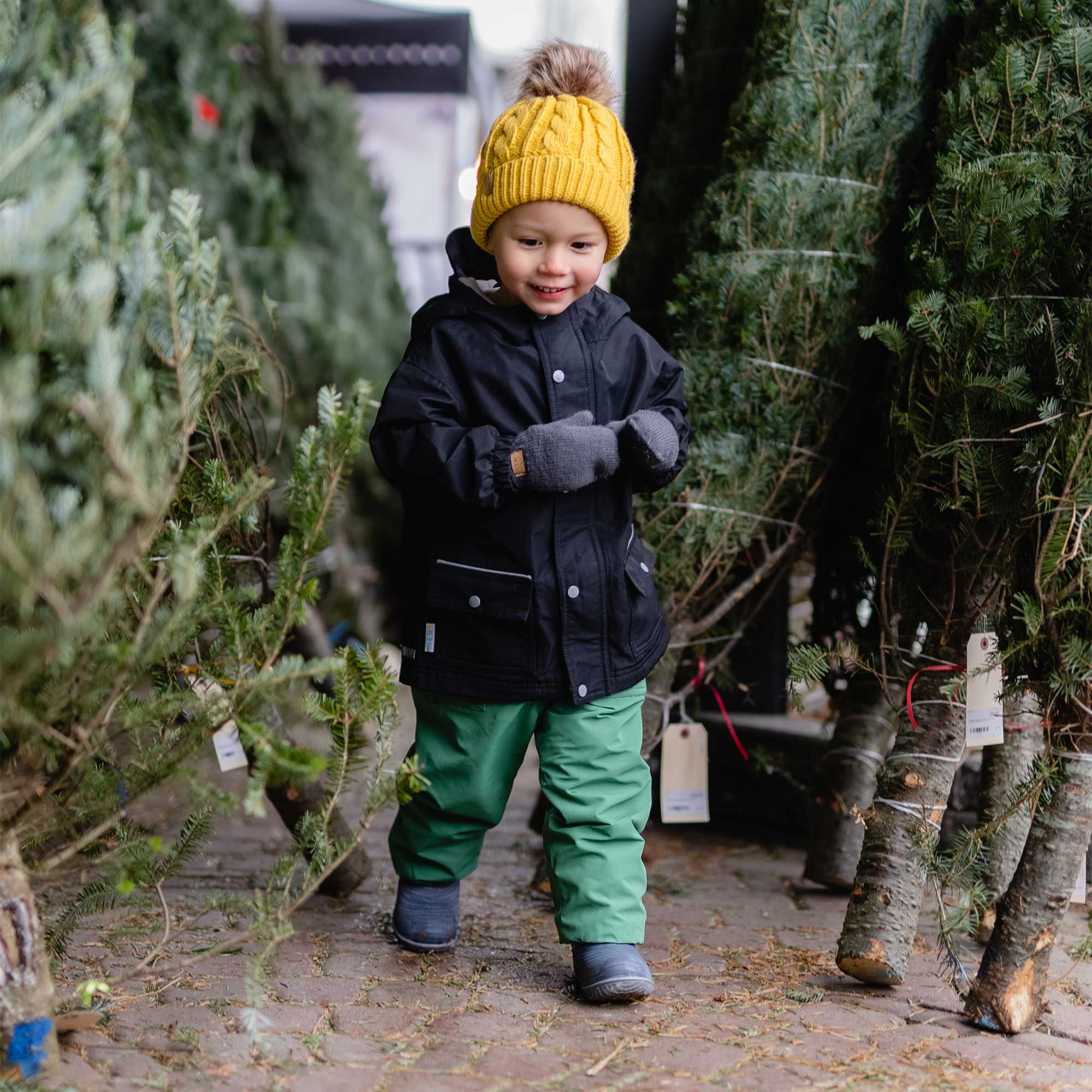 Jan & Jul - Wholesale Mittens - Kids - Dark Grey | Knit Mittens4