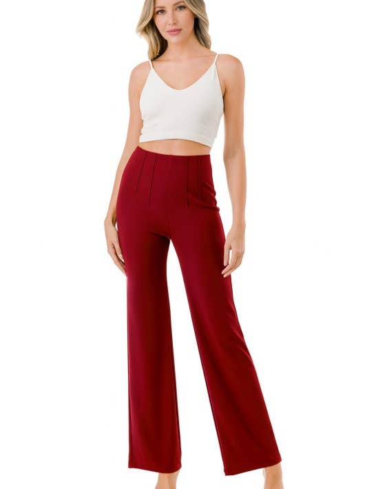 YC105 PLEATED WAIST DRESS PANTS for wholesale by MIO WHOLESALE