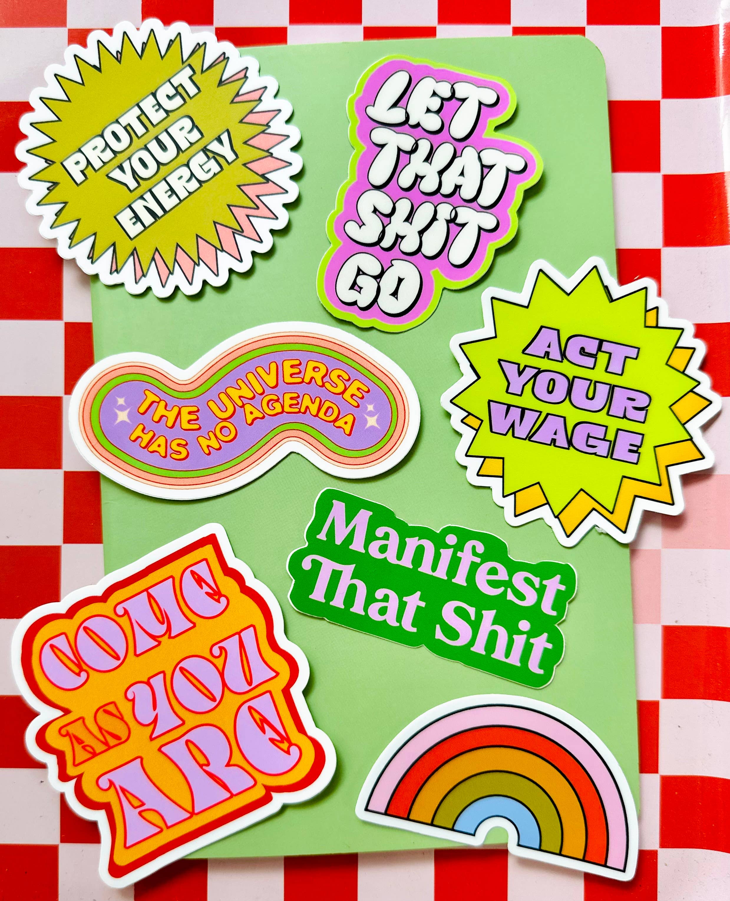 Charley Taylor Art - Wholesale Sticker - Bescherm uw Energy Y2K-sticker2