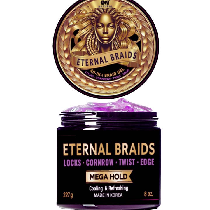 ON Natural - Eternal Braids - All-In-1 Braid Gel and other Purchase Wholesale all day locks braid gel. Free Returns & Net 60 Terms on Faire trending on Faire.