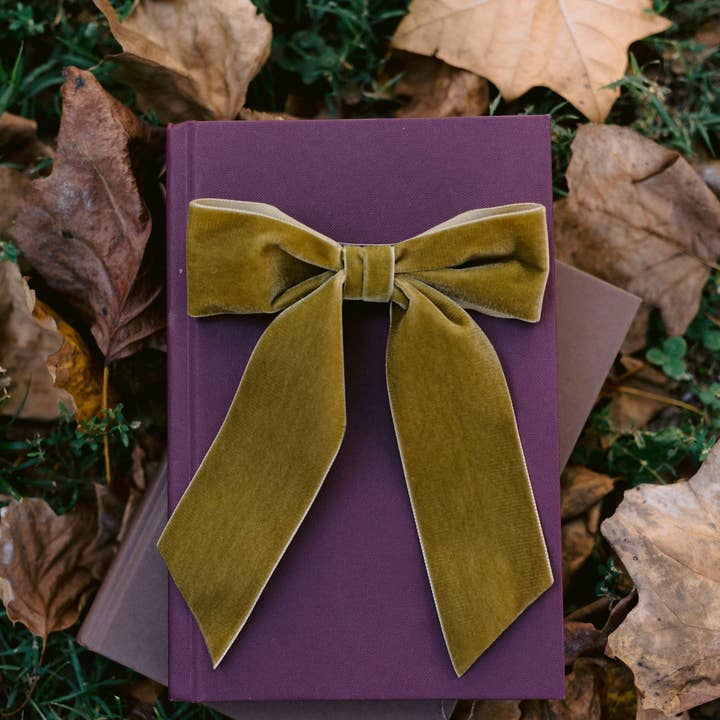 Grace & Grandeur - Wholesale Hair Bow - Women's - Large Velvet Hair Bow Barrette for Women | Bailee Bow13