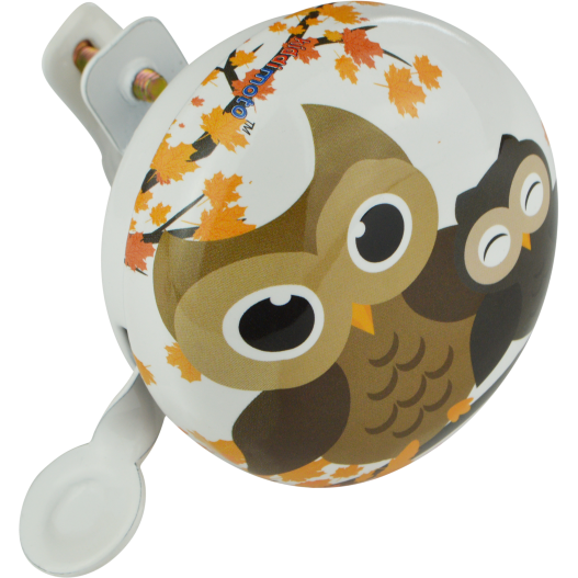 Kiddimoto - Vente Vélo et trottinette – enfant - Profitez de chaque sortie avec cette adorable sonnette de vélo en forme de hibou5