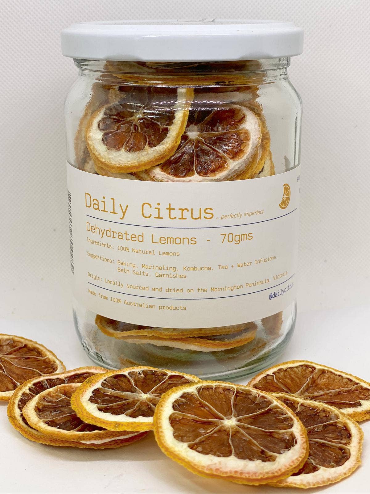 The Peel Thing – Engroshandel Tørret/dehydreret frugt – Daily Citrus - Ufuldkommen naturlig dehydreret citron0