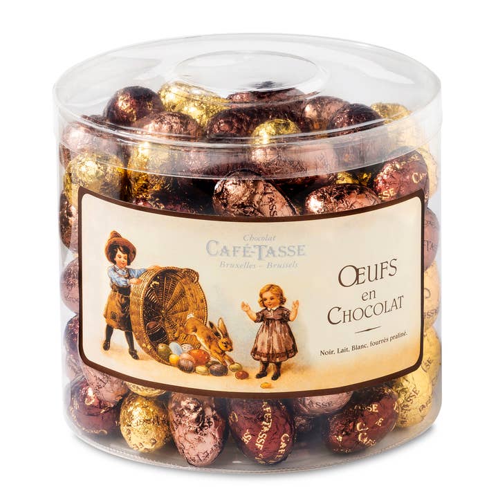 Uova di cioccolato assortite 1,6 kg per la vendita all'ingrosso da parte di Café-Tasse