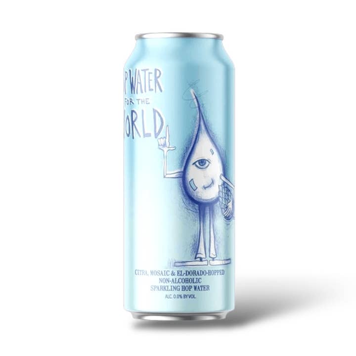 HOP BUTCHER - Hop Water For The World - 16oz for wholesale by ProofNoMore