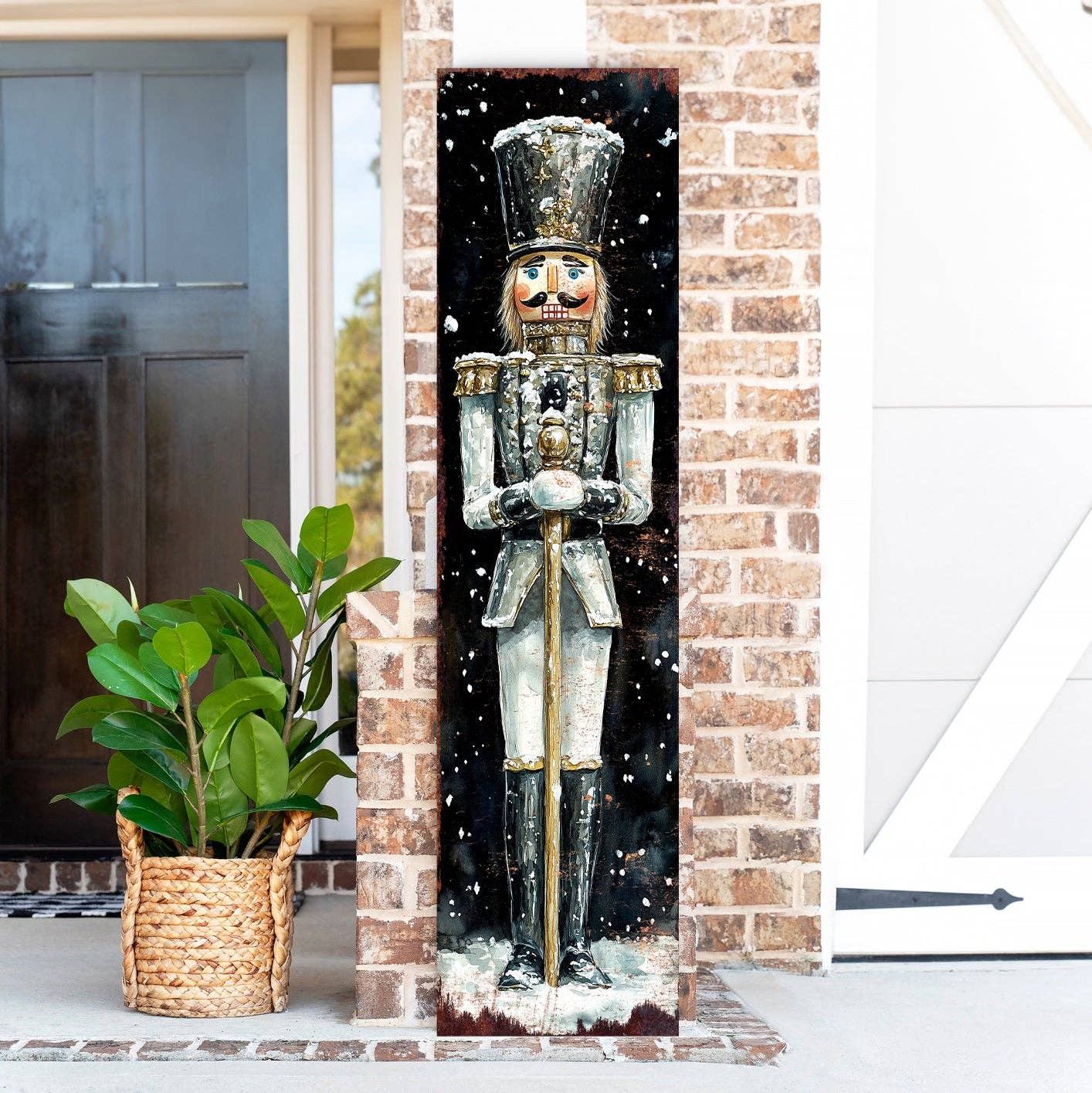 TX USA Corporation - Wholesale Christmas Decoration - Elegant Nutcracker Christmas Porch Sign | Grand Holiday Home Decor6