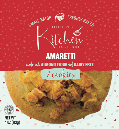 Little Red Kitchen Bake Shop - Wholesale Cookie - Gluten Free Amaretti Cookies1