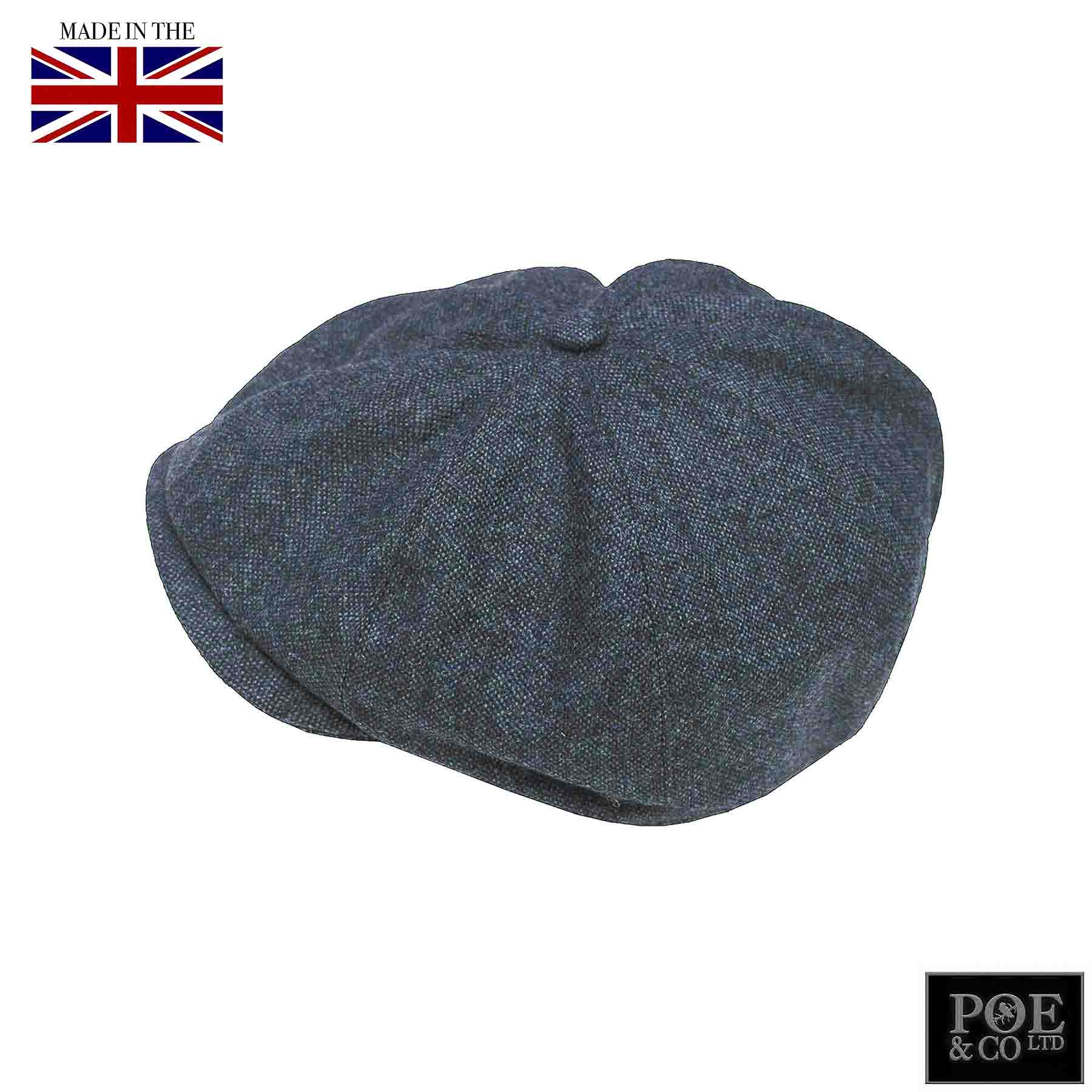 Poe & Company Limited, LLC – wholesale Platt keps - Herr – Poe & Company Shelby flat cap i Burgoyne tweed5