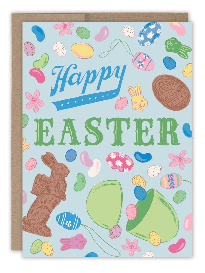Easter Candy Happy Easter Card for wholesale by Biely & Shoaf