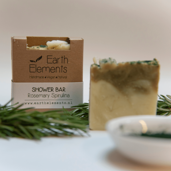 Earth Elements - Wholesale Bar Soap - Soap Bar Rosemary Spirulina2