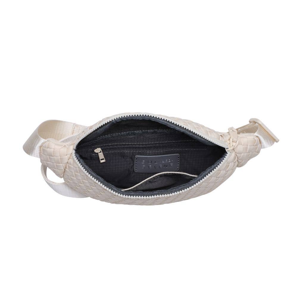 Sol and Selene - Wholesale Belt Bag - Women's - Aim High Woven Neoprene Belt Bag144