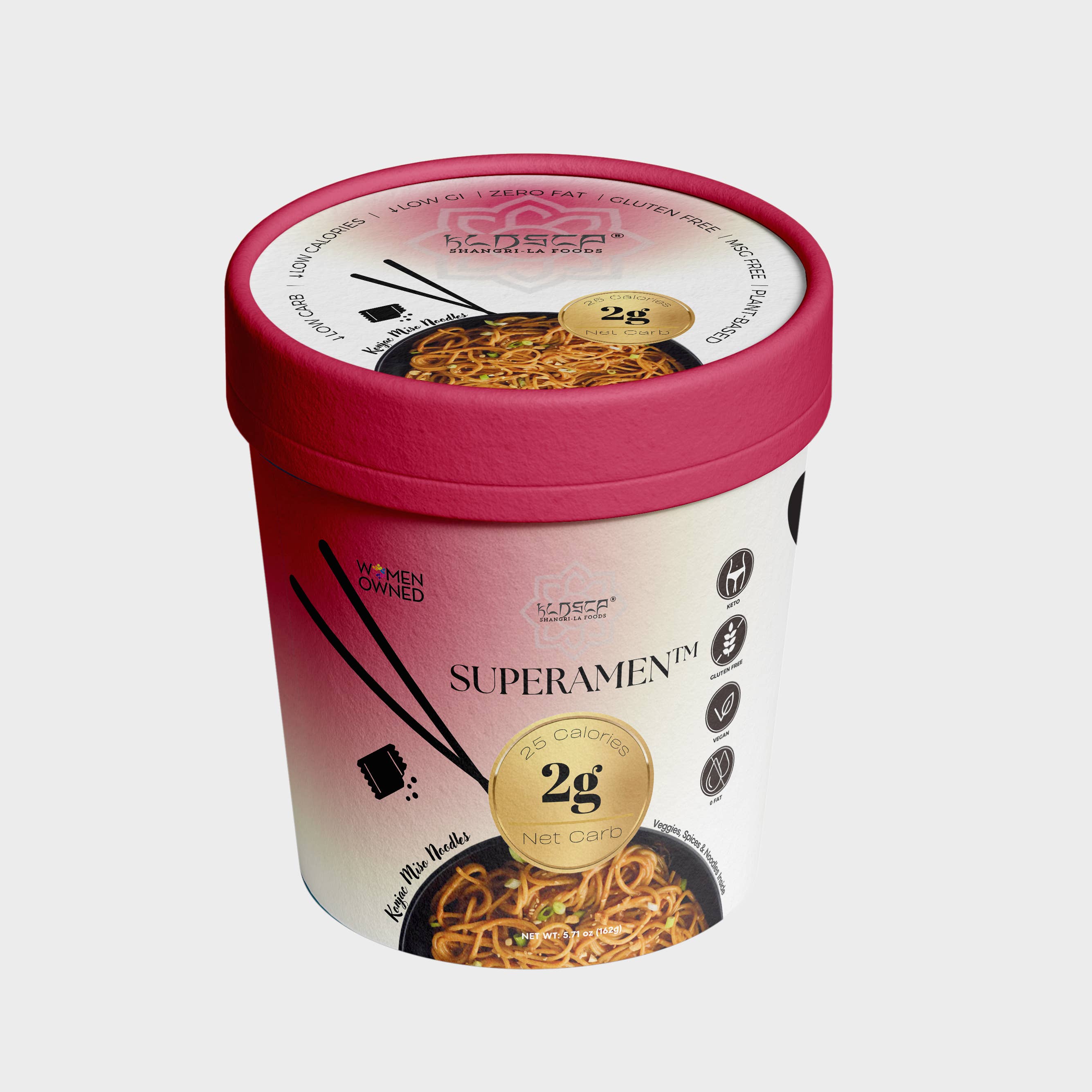 KLDSCP Foods - Wholesale Ramen - Miso Konjac Cup Ramen Noodle