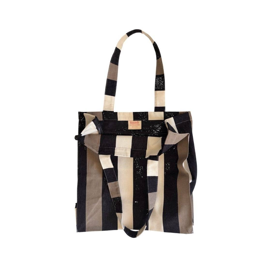 Les Toiles du Soleil – wholesale Beach bag – Bossa Beach Bag Boulevard Raspail Taupe H4